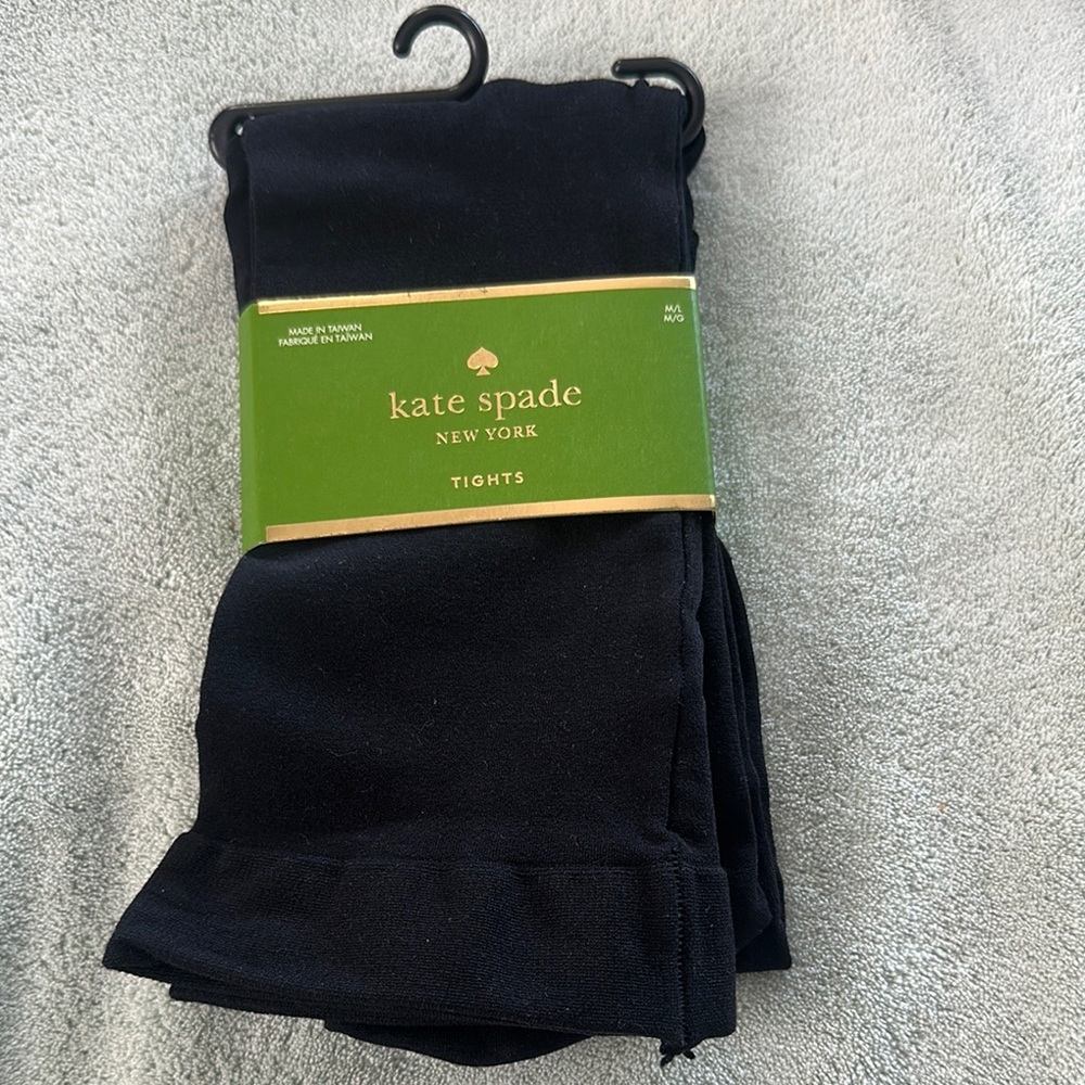Kate Spade Black Tights